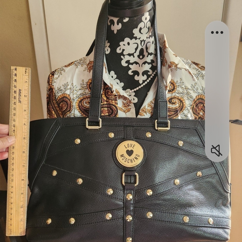 Love Moschino Black Tote Bag